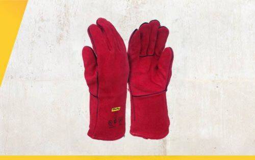 Guantes soldador de protección