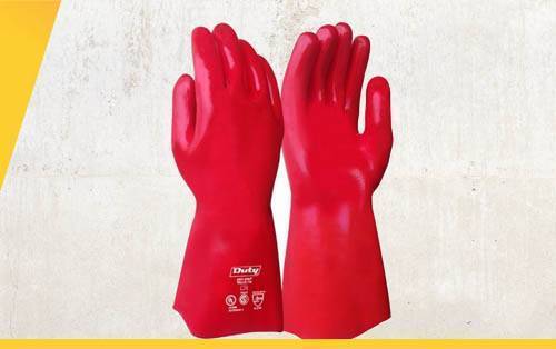 ¿Para qué se utilizan los guantes de PVC?