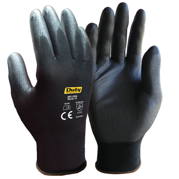 GUANTE POLIÉSTER G13 Con baño de PU
